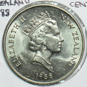 New Zealand 1988 20 Cents Kiwi bird animal 198120 combine shipping