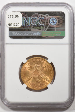 1894 Gold $10 Liberty Eagle NGC MS62 NG1740