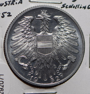 Austria 1952 5 Schilling Eagle animal  292071 combine shipping