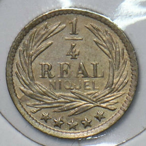Guatemala 1901 H 1/4 Real 295552 combine shipping