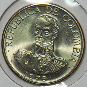 Colombia 1979 Peso 152136 combine shipping