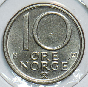 Norway 1982 10 Ore Choice BU 904716 combine shipping