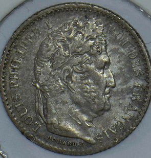 France 1846 Louis Phillipe I 25 Centimes 290580 combine shipping