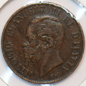 Italy 1867 Centesimo 150955 combine shipping