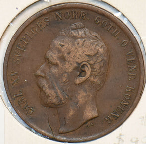 Sweden 1863 5 Ore 295354 combine shipping