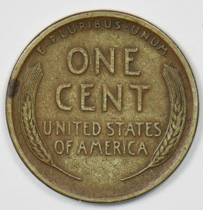 1909-S Lincoln Wheat Cent Very Fine U0321