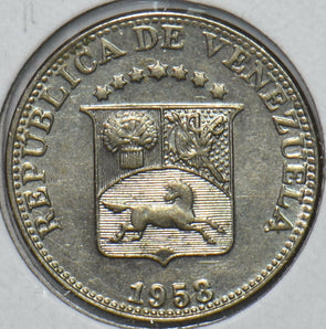 Venezuela 1958 5 Centimos Horse animal 195279 combine shipping