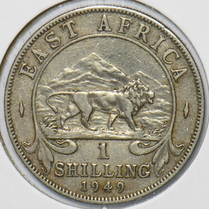 East Africa 1947 Shilling Lion animal 151408 combine shipping