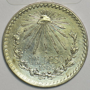 Mexico 1924 Peso Eagle animal Snake 491371 combine shipping