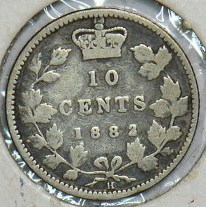 Canada 1882 H 10 Cents 197377 combine shipping