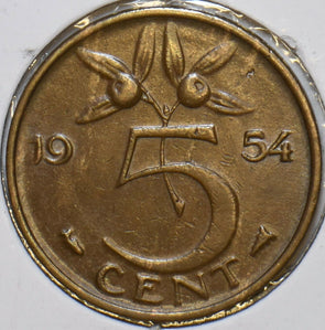 Netherlands 1954 5 Cents 152500 combine shipping