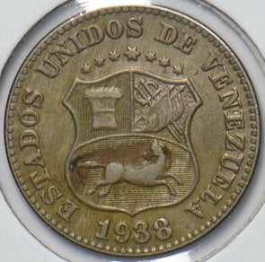 Venezuela 1938 5 Centimos Horse animal 193708 combine shipping