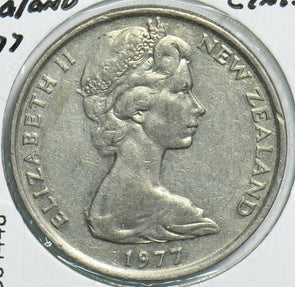 New Zealand 1977 20 Cents Kiwi birdanimal 904448 combine shipping