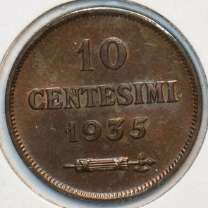 San Marino 1935 R 10 Centesimi 491016 combine shipping