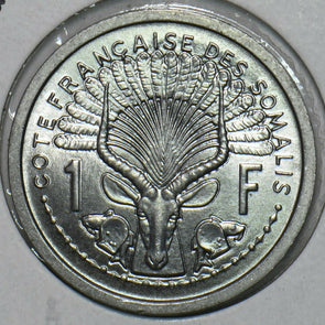 Somaliland 1959 Franc Antelope animal French 297850 combine shipping