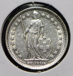 Switzerland 1943 1/2 Franc  191104 combine shipping