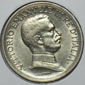 Italy 1914 R 2 Lire Horse animal 490984 combine shipping