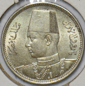 Egypt 1939 AH 1359 2 Piastres 296598 combine shipping