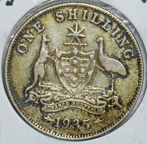 Australia 1935 Shilling 241091 combine shipping
