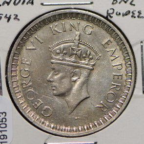 India British 1942 Rupee  191053 combine shipping