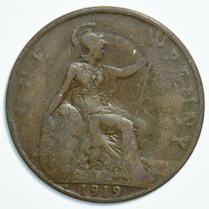 Great Britain 1919 Penny 0 904481 combine shipping