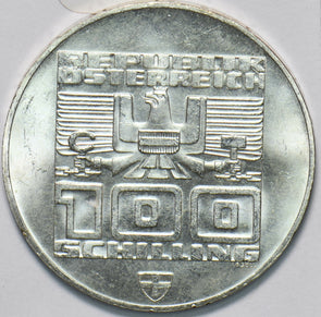 Austria 1976 100 Schilling Eagle animal 292527 combine shipping