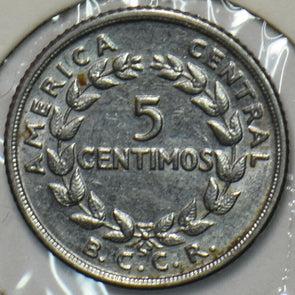 Costa Rica 1958 5 Centimos UNC 152206 combine shipping