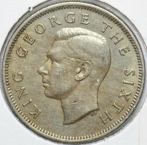 New Zealand 1948 Florin Kiwi animal George VI 902034 combine shipping