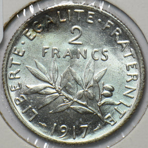 France 1917 2 Francs 294222 combine shipping