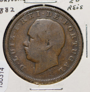 Portugal 1882 20 Reis  150314 combine shipping