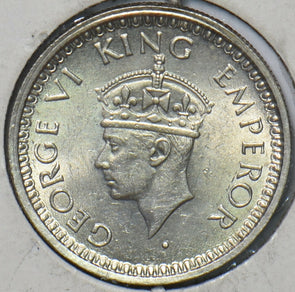 British India 1945 B 1/4 Rupee 295884 combine shipping