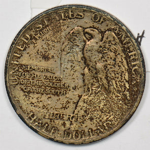 1925 Commemorative Silver Stone mountain. Half Dollar AU U0247