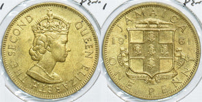 Jamaica 1961 Penny 198529 combine shipping