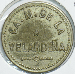 Mexico 1930 's 5 Cents Token 0 DURANGO VELARDENA-BUENO 298597 combine shipping