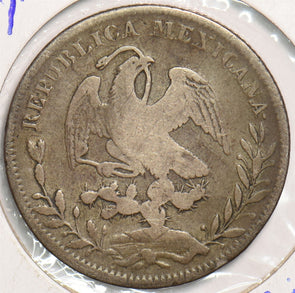 Mexico 1832 4 Reales Fine. OM Eagle with Snake M0380 combine shipping