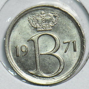 Belgium 1971 25 Centimes 0 904422 combine shipping