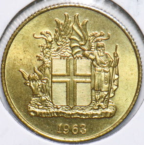 Iceland 1963 Krona Dragon animal Bull 192369 combine shipping