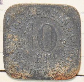 Germany 1919 Notgeld Freudenstadt Radio 138.6d en Vz- (2961) 10 Pfennig 192080