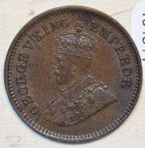 British India 1912 1/2 Pice UNC 194544 combine shipping