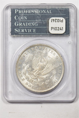 1883-O Morgan Dollar Silver Rattler PCGS MS63 PI0241