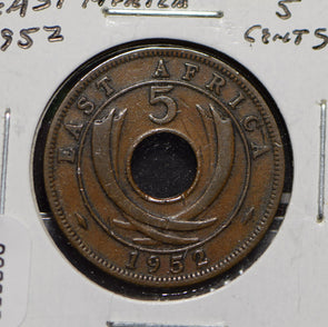 East Africa 1952 5 Cents  900896 combine shipping