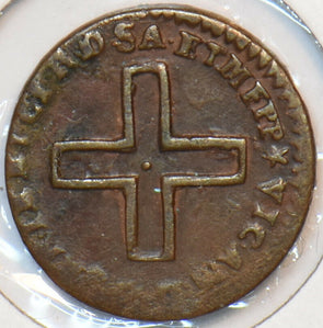 Italian States 1726 Sardinia 2 Denari I0514 combine shipping