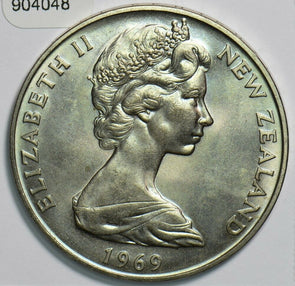 New Zealand 1969 Dollar 904048 combine shipping