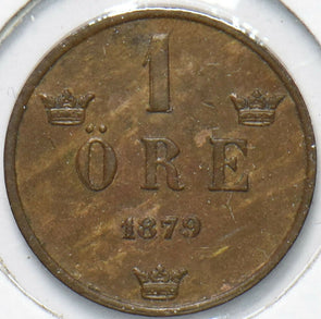 Sweden 1879 Ore 192662 combine shipping