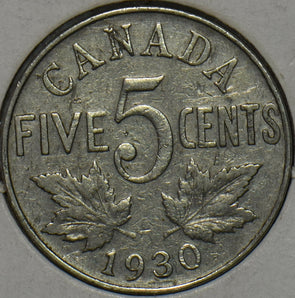 Canada 1930 5 Cents 152305 combine shipping