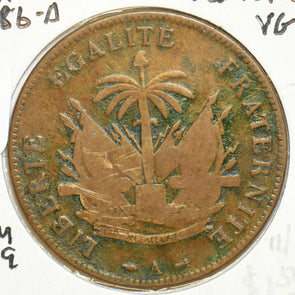 Haiti 1886 A 2 Centimes 197359 combine shipping