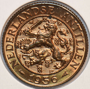 Netherlands Antilles 1956 2 1/2 Cents Lion animal 240129 combine shipping