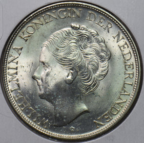 Netherlands Antilles 1944 2 1/2 Gulden Lion animal 490667 combine shipping