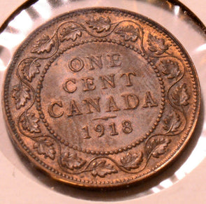CA0077 Canada 1918 Cent UNC combine shipping