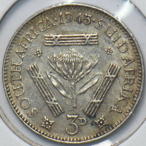 South Africa 1945 3 Pence 902436 combine shipping